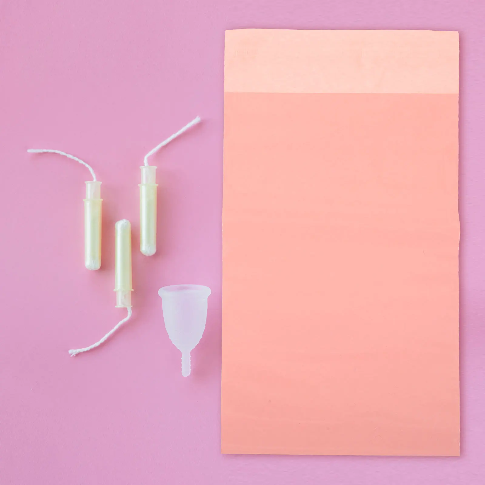 

100 Pink Self-adhesive Bags 17x30cm for Feminine Hygiene Thickened Strong Menstrual Pouches Female Packing Disposable Tampon