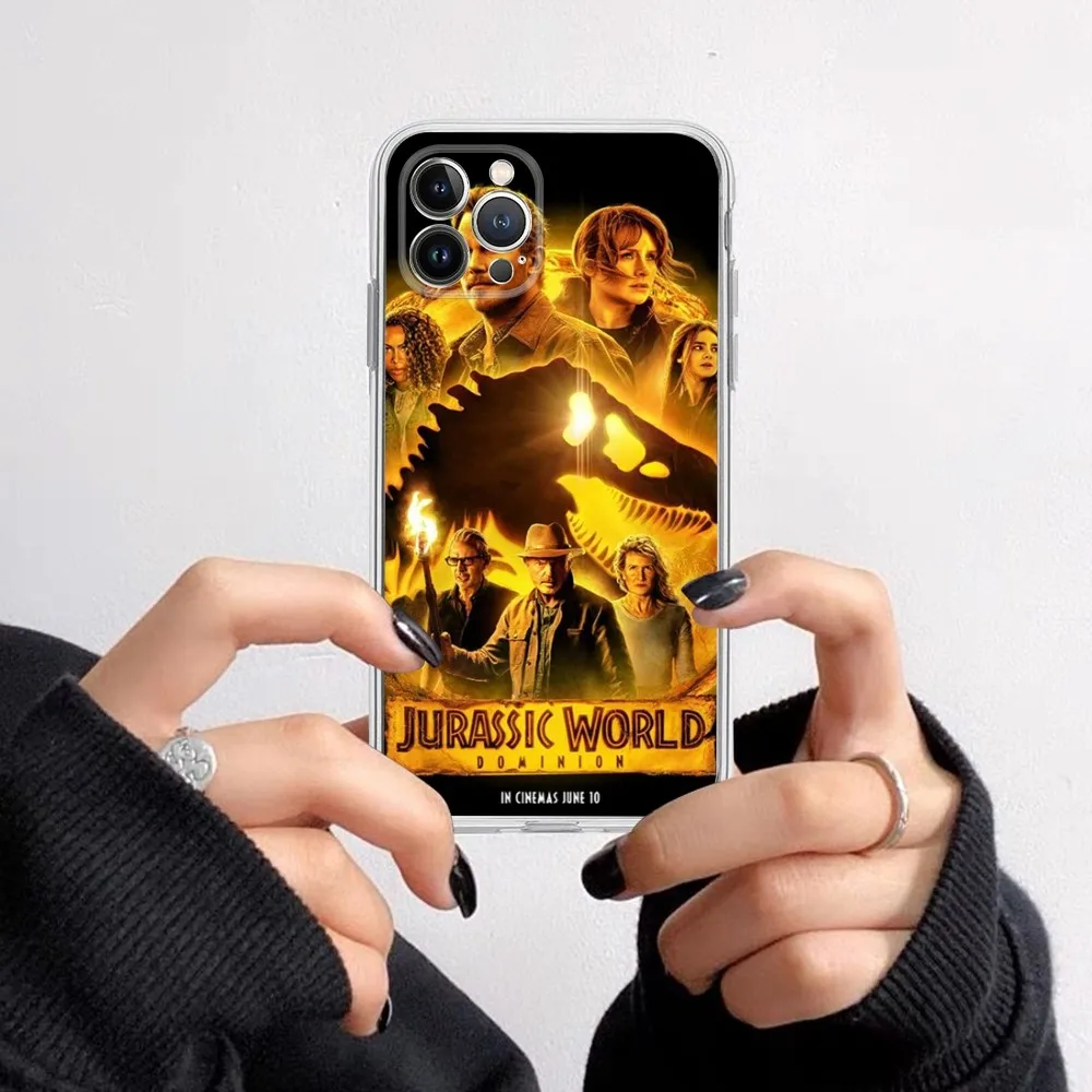 World Jurassic Park Phone Case For IPhone 14 11 12 13 Mini Pro XS Max Cover 6 7 8 Plus X XR SE 2020 Funda Shell