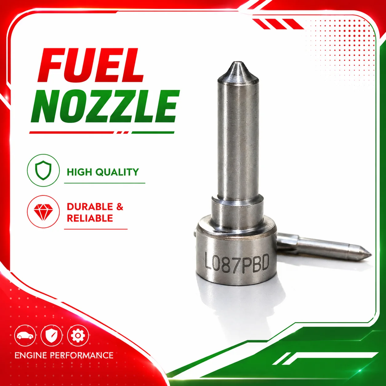 New Oil Nozzle L087PBD L133PBD L121PBD L374PBD L096PBD L076PBD L349PBD L379PBD L194PBC L025PBC Suitable For Delphi Nozzles