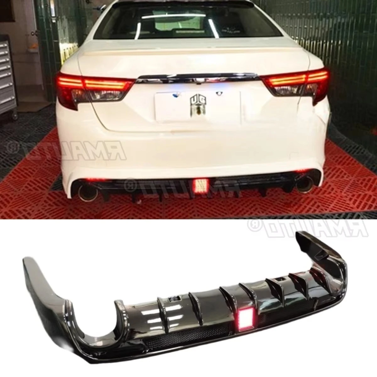 

Для Toyota Reiz 2013-2014 автомобильный задний бампер, спойлер, диффузор для губ, модификация, защита бампера, автомобильные аксессуары