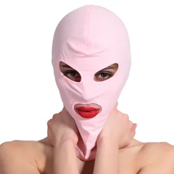 Many Colors Elasticity Balaclava Cap Unisex Full Face Standard Seamless Hoods for Cosplay Party Hat Tactical Face Mask Games