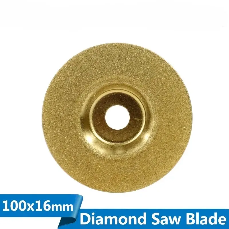 1PC Disco de Desbaste e Polimento Diamantado 100mm para Esmerilhadeira Angular e Serra Circular - Ferramenta de Corte
