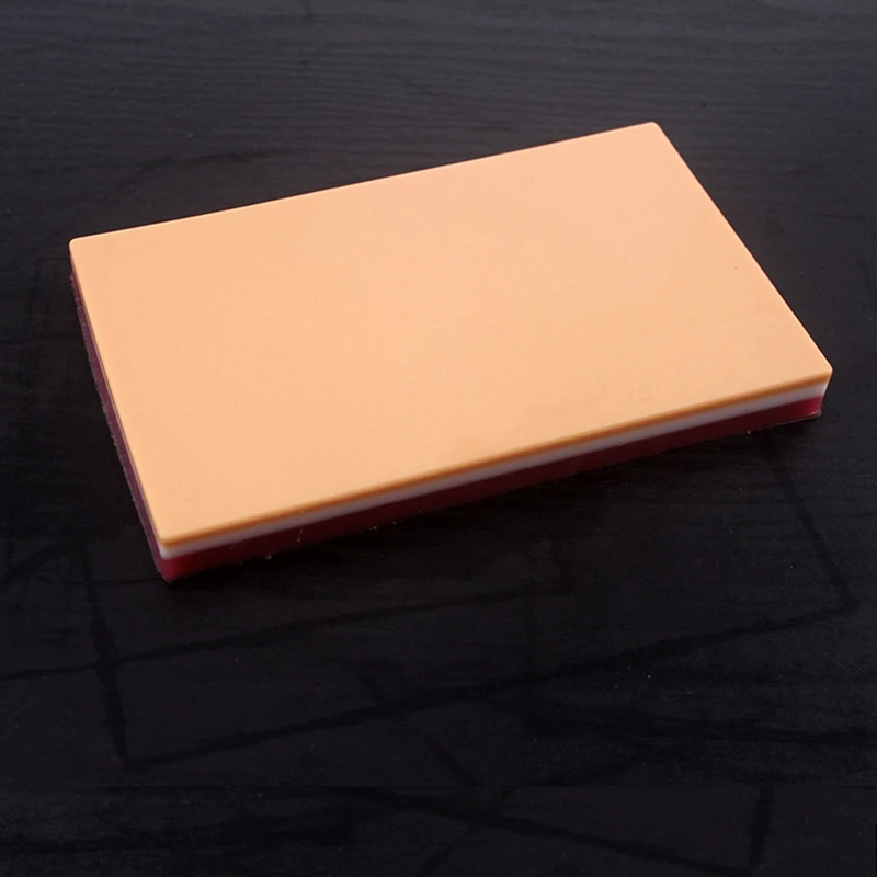 Suture Pad Skin Model, Composite Muscle Ripstop, Reusable, Durable Suture Pad For Training Education.