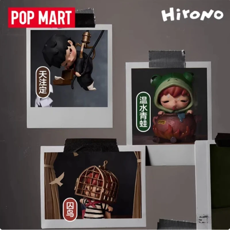 

Genuine POP MART Hirono Tamed Wildgrass Series Blind Box Cute Desktop Decor Figure Model Toy Collection Mystery Gift for Trendy