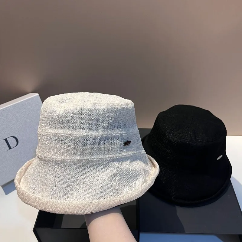 

​ ​ Женская шляпа-ведро с гибкими полями, 2022, легкая UPF50 + солнцезащитная шляпа, регулируемая уличная повседневная складная шляпа для рыбалки, бесплатная доставка ​ ​
