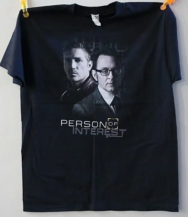 

Out of Print, Licensed Person of Interest Black Duo T-Shirt Size XL New