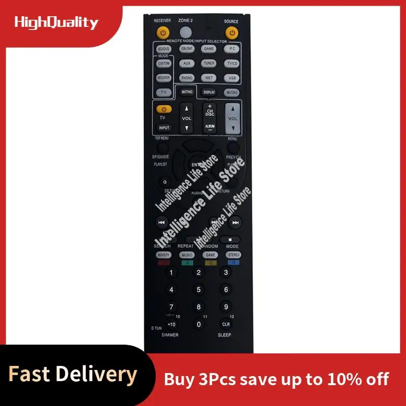 1 PCS RC-866M Remote Control Black ABS For Onkyo AV Receiver RC866M TX-NR626 HT-RC560 RC-868M HT-S5300 HT-S6300 HT-S7300 HT-R391