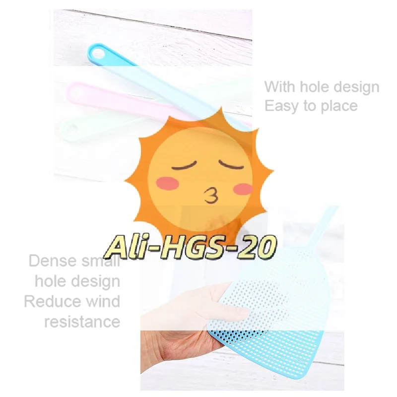 

Large Long Thick Plastic Fly Swatter Unbreakable Sturdy Handheld Manual Insect Killer For Home Yard Applications