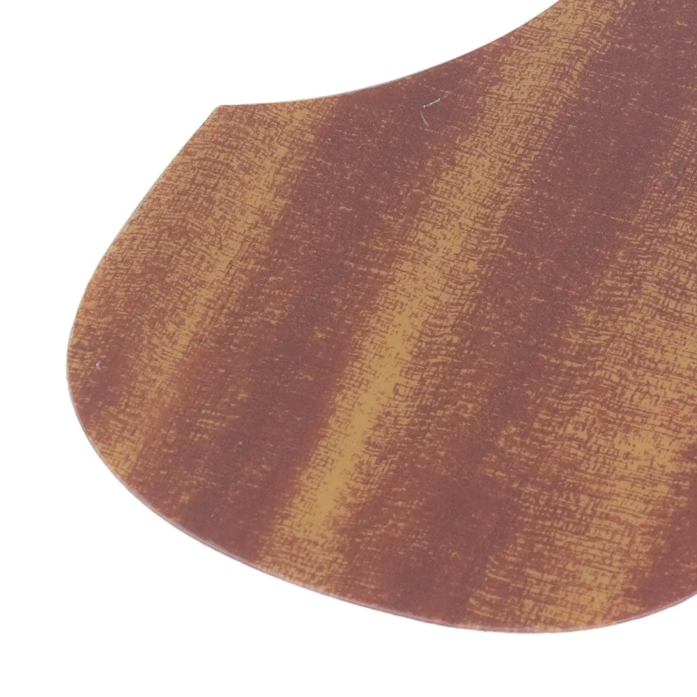 Wood Grain Color Guitar Pick Guard Self Adhesive PVC Material Scratch Plate Anti-Scratch Self Adhesive Pickguard