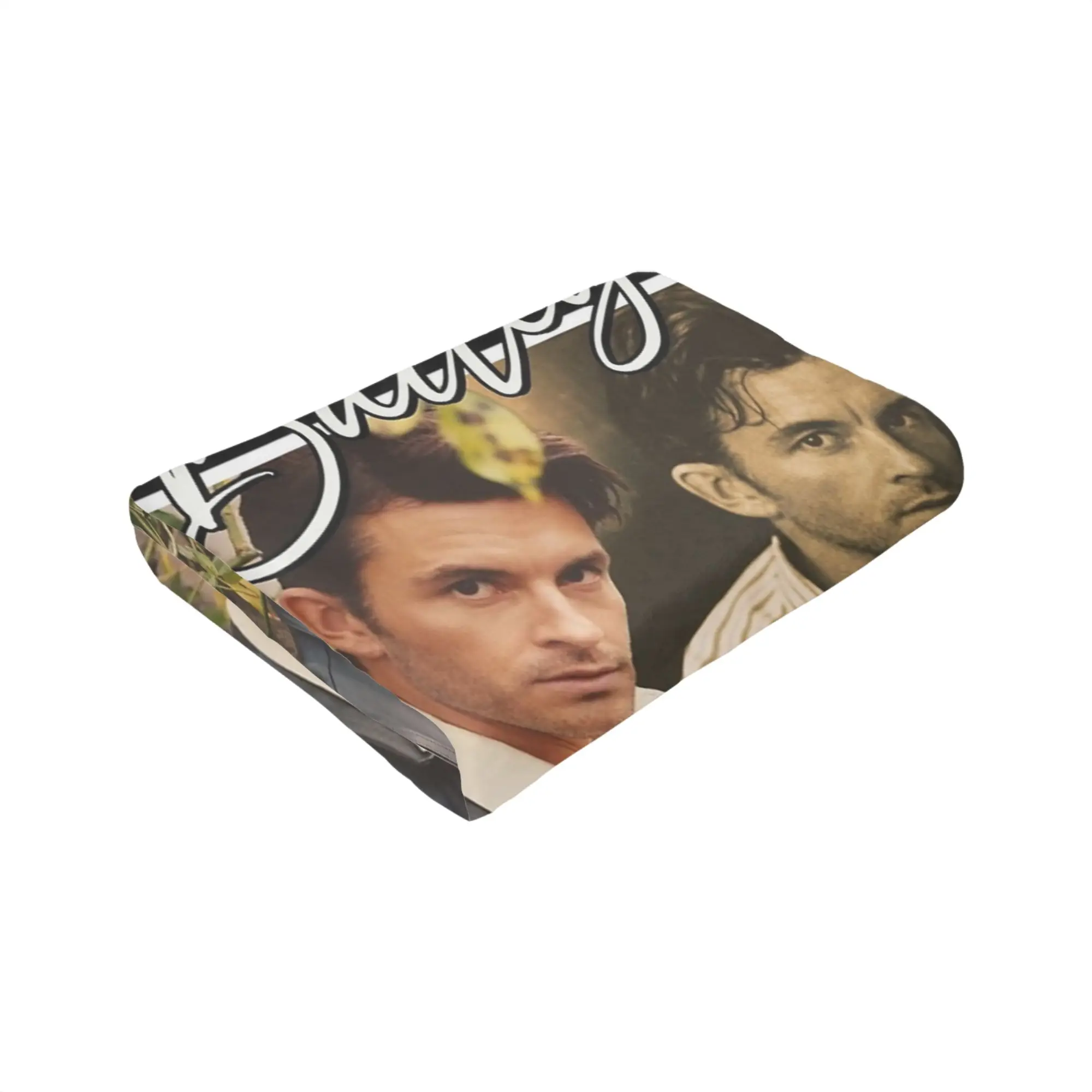 Koc Jonathan Bailey, flanela, tekstylia dekoracyjne, przenośny, super ciepły pled do domu, podróży, narzuta na łóżko.