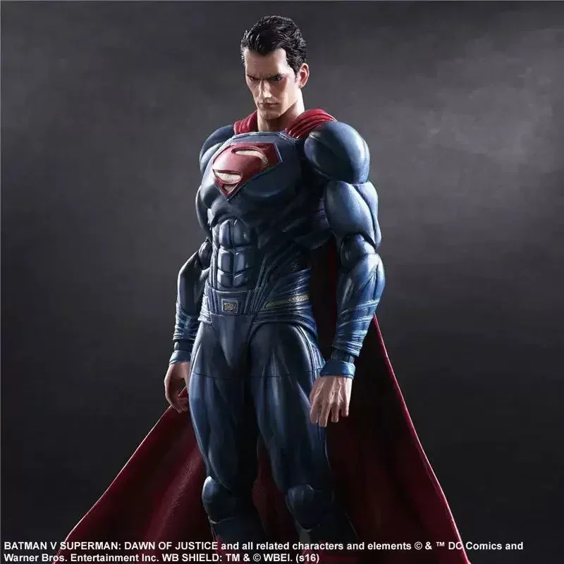 

26cm Dc Comics Dark Knight Batman Superman Gk Reassembly Refit Action Figures Toy Justice League Comic Refit Superman Toys Gifts