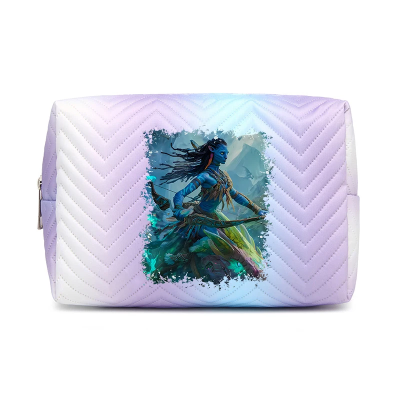 Avatar Fire and Ash Cosmetic Bag Film Themed Printed Toiletry Bags Fashion Handbag Portable Large Capacity Cosmetics Storage Bag