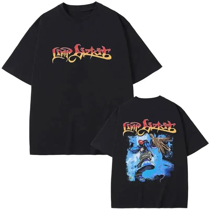 Limp Bizkit ROCK BAND T-Shirt Graphic Print Unisex Cotton Tees FRED DURST