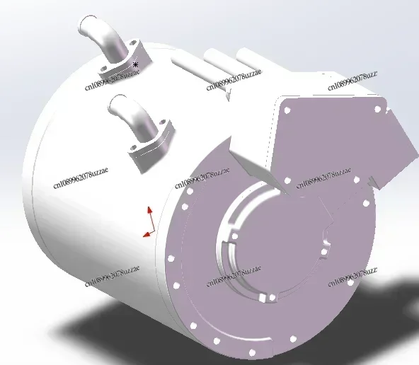 30KW PMSM Permanent Magnet Synchronous Motors 3 Three Phase