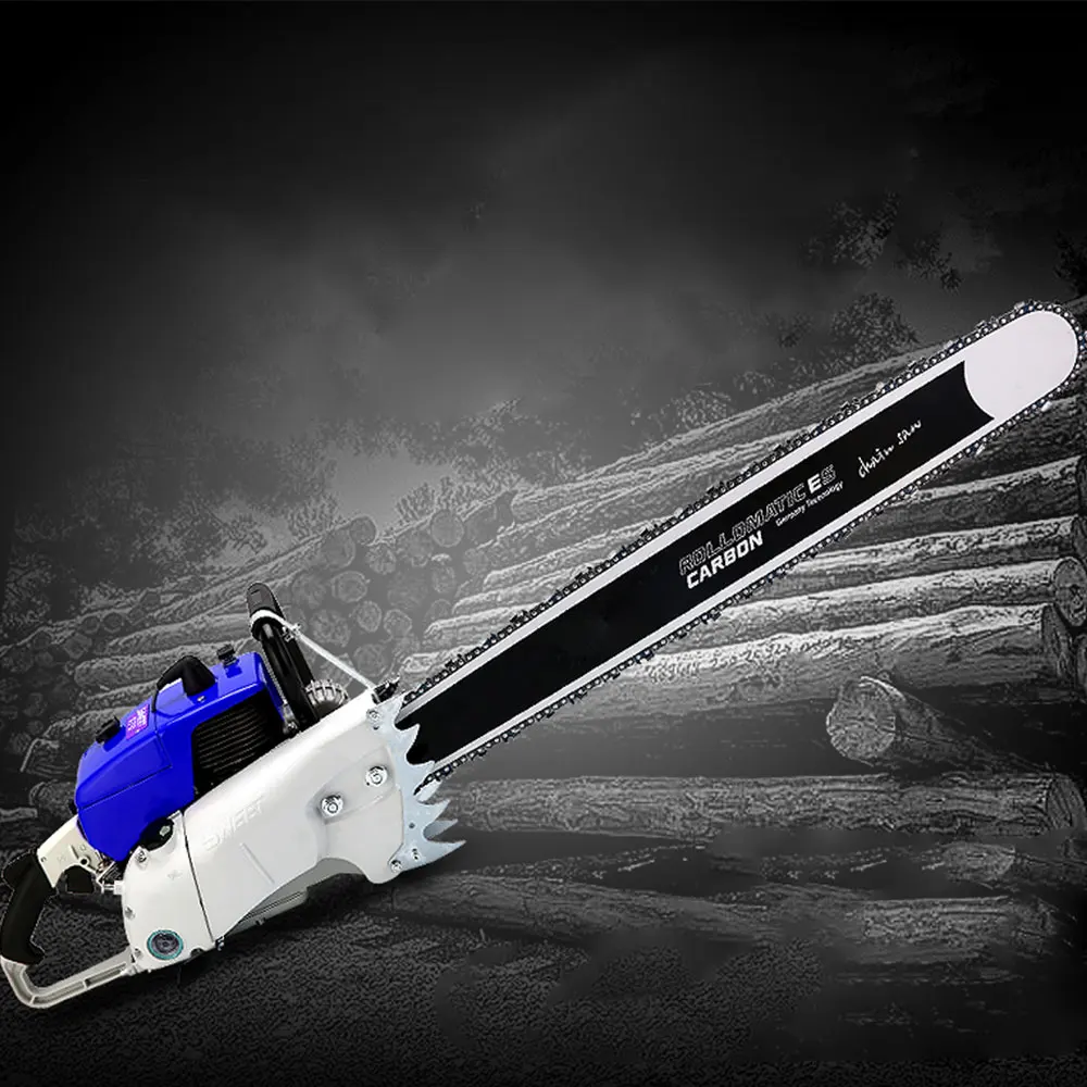 4.8kw 105cc Large Chainsaw Two-stroke Logging Saw Large petrol Saw Cutting Plate Frame Multi-purpose Chain Saw
