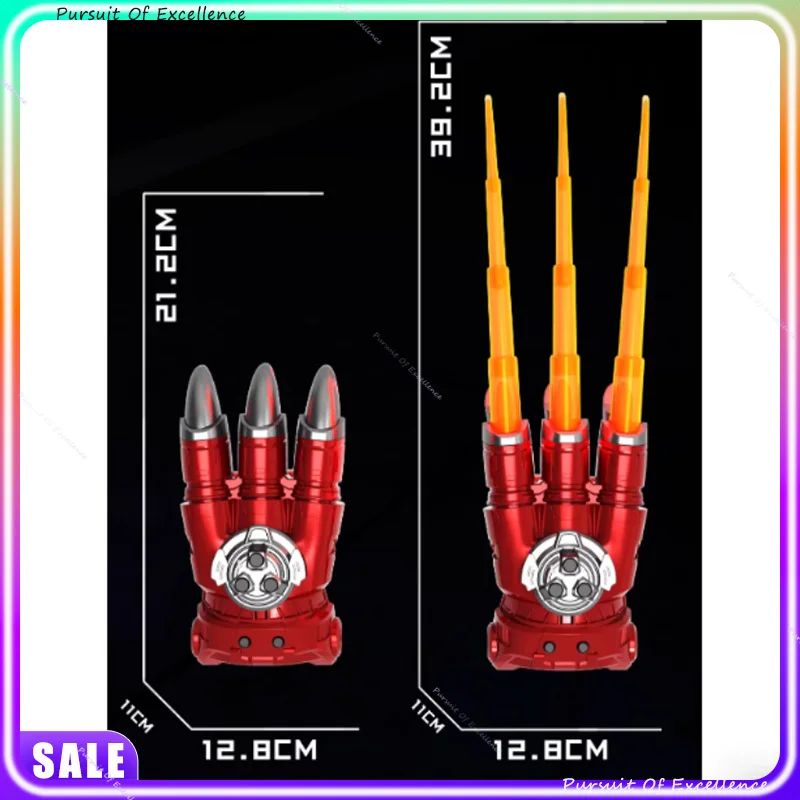 In Stock Newest Light-Up Wolf Claw Retractable Laser Sword Toy | Flint & Glowing Effects Perfect Holiday Surprise Gift for Boys