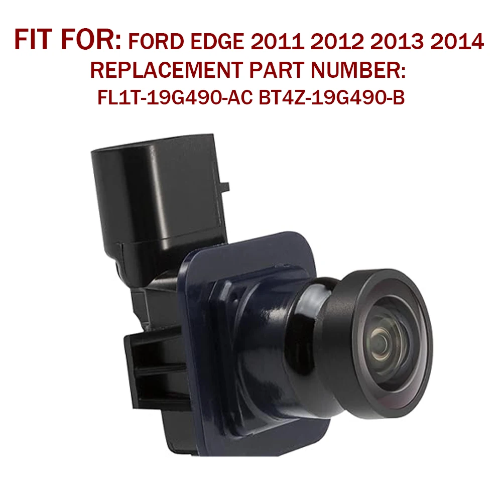 Rear View Backup Camera Safety Parking Assist Camera fit for Ford Edge 2011 2012 2013 2014 Replace FL1T-19G490-AC BT4Z-19G490-B