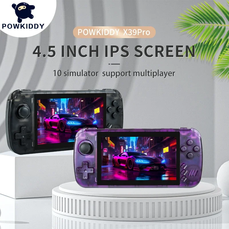 

Handheld Game Console 4.5 Inch Ips Screen Retro Game PS1 Support Wired Controllers Open-Source SimulatorChildren's gifts