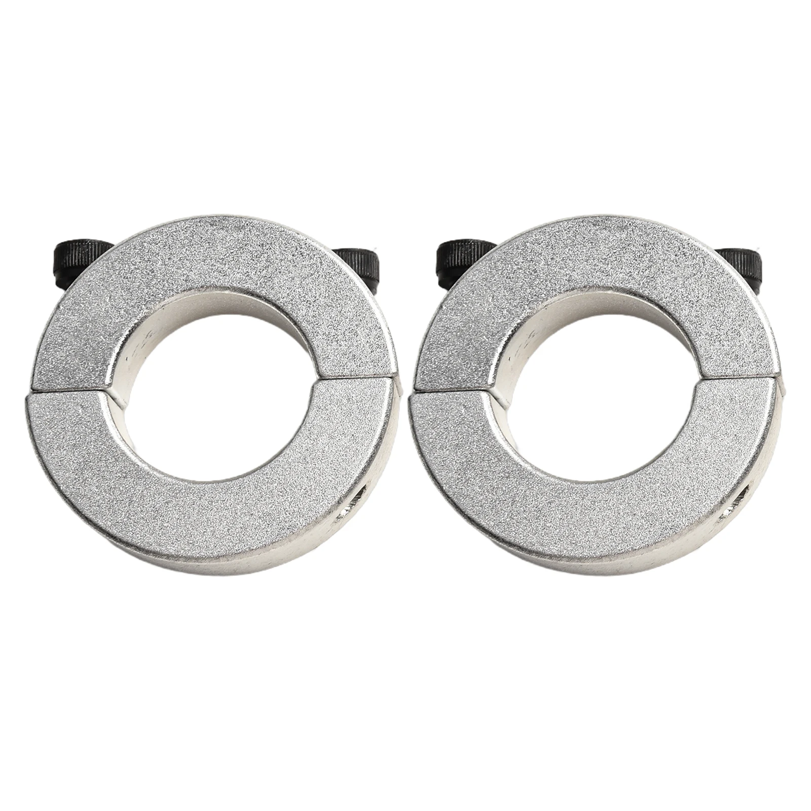 Split Shaft Collar with for m6 DIN 912 Cap Screw for Reliable Fastening on 20mm 25mm and 30mm Diameter Shafts Aluminum