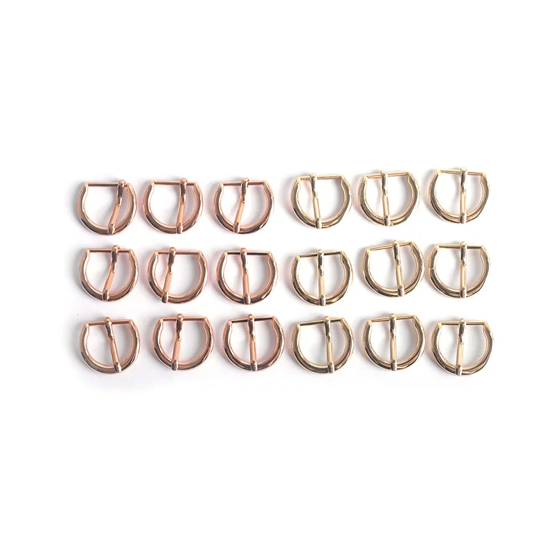 Pack of 4, 1.6cm Size, Mini Buckle Made of Zinc Alloy, Suitable for Belts, Bags, Straps, DIY Accessories