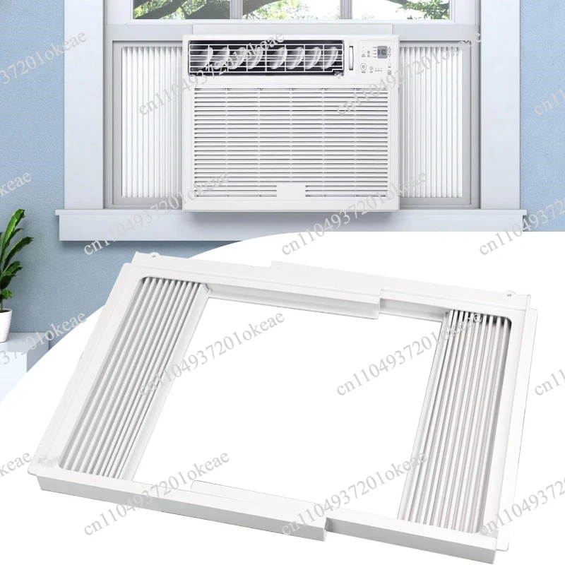 Portable window air conditioner Window machine Air conditioner Mobile air conditioner Telescopic adjustable louver window