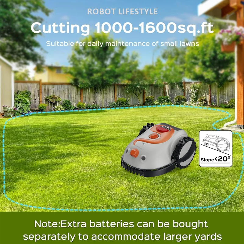 جزازات العشب الآلية اللاسلكية  - مراجعة Lawn Mower Battery وسعره