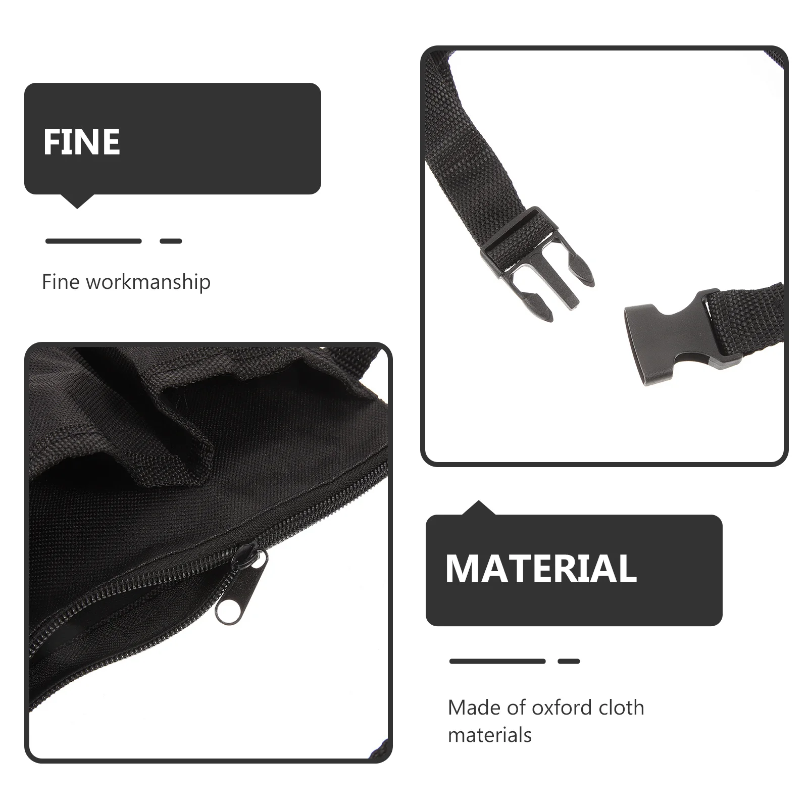 

Waist Storage Pouch for Massage Bottles Heavy Duty Oxford Cloth Bottle Organizer Convenient Carry Pouch for Therapists on The Go