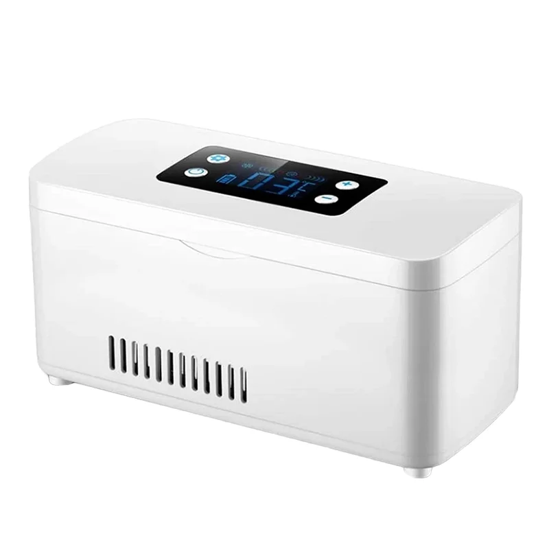 Mini USB Rechargeable Insulin Cooler Case Low Noise Silent Electric New Business Travel Air Cooling Bag