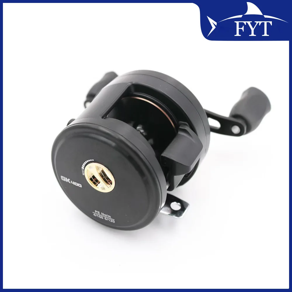 golden-gun-fishing-reel-high-speed-gear-ratio-smooth-powerful-metal-reel-round-baitcasting-reel-conventional-reel-for-catfish