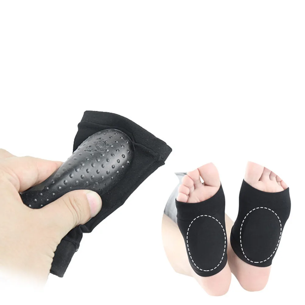 

Shoe Pads Arch Support Sleeves Orthotic Insoles Foot Supports Socks Elastic Black