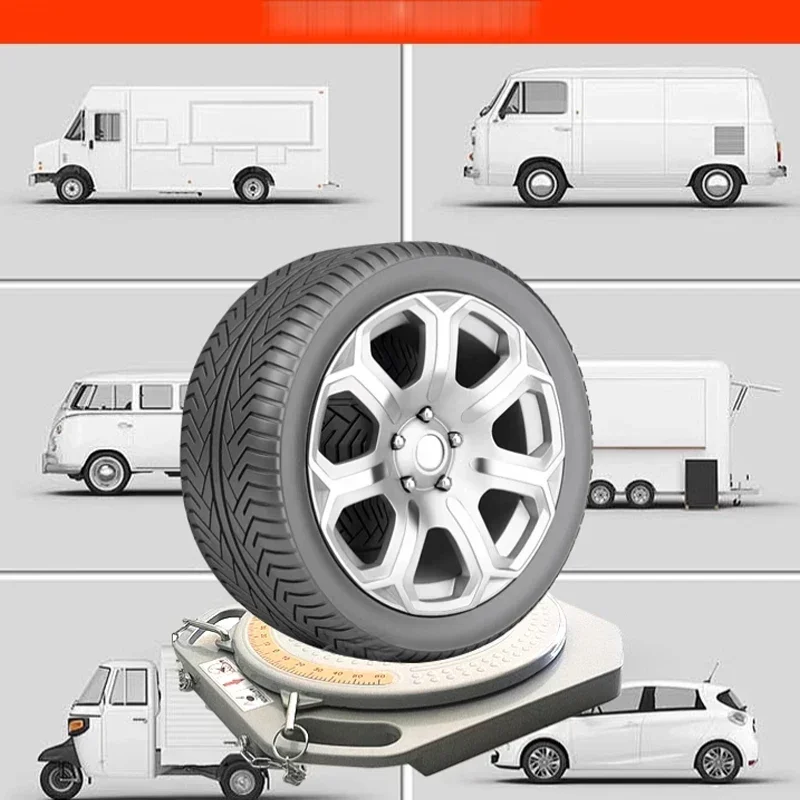 3D Four-wheel Aligner Four-wheel Alignment Accessories Corner Disk, Turntable Disk Rotating Disk Wheel Disk
