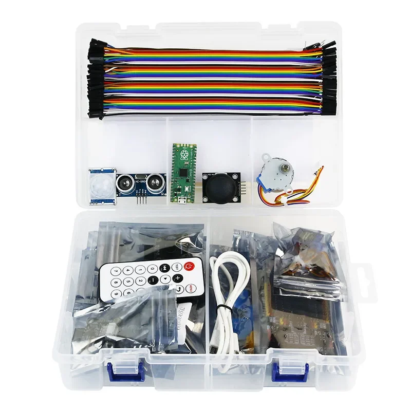 Pico Sensor Starter Kit Lernset für Raspberry Pi Pico STEM DIY Projekte Programmierkit