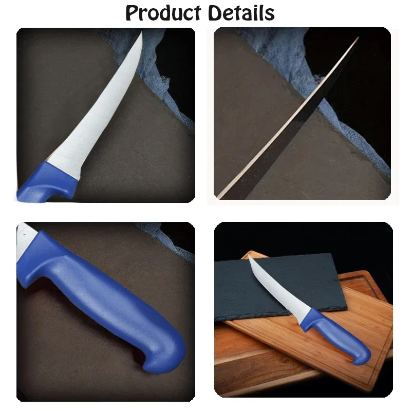 5inch Kitchen Boning Knife Stainless Steel Professional Chef Knives Perfect for Kitchen Vegetable Fruit Meat Knife Cooking Knife