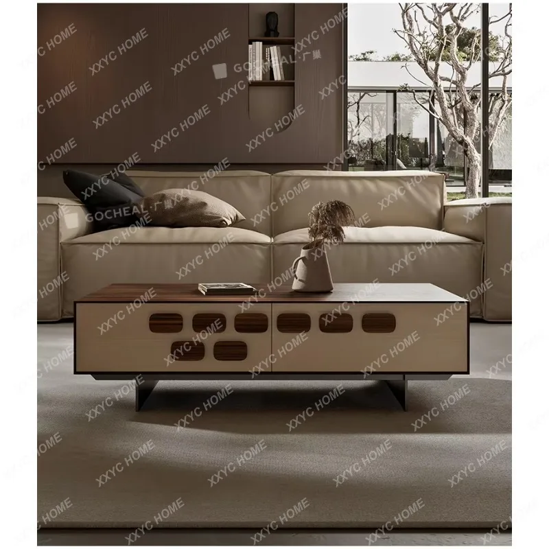 HHGreat discounts  minimalist 1.4 meters coffee table TV cabinet combination small apartment living room new tea table