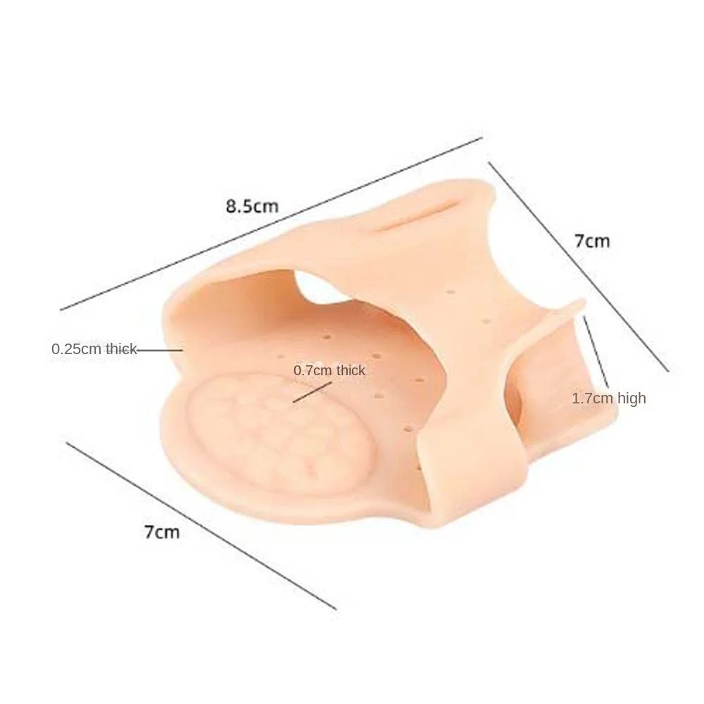 Polegar Ajustador Valgus, Toe Separadores Pads, Orthotics Brace, Absorção De Choque, Pés Corretor, Engrossar Palmilhas Meio Quintal