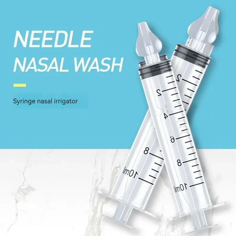 Syringe Baby Nasal Wash Children Infant Nasal Wash Gentle Nasal Wash Not Easy To Choke Nose Nasal Rinse Cleaner 10ml