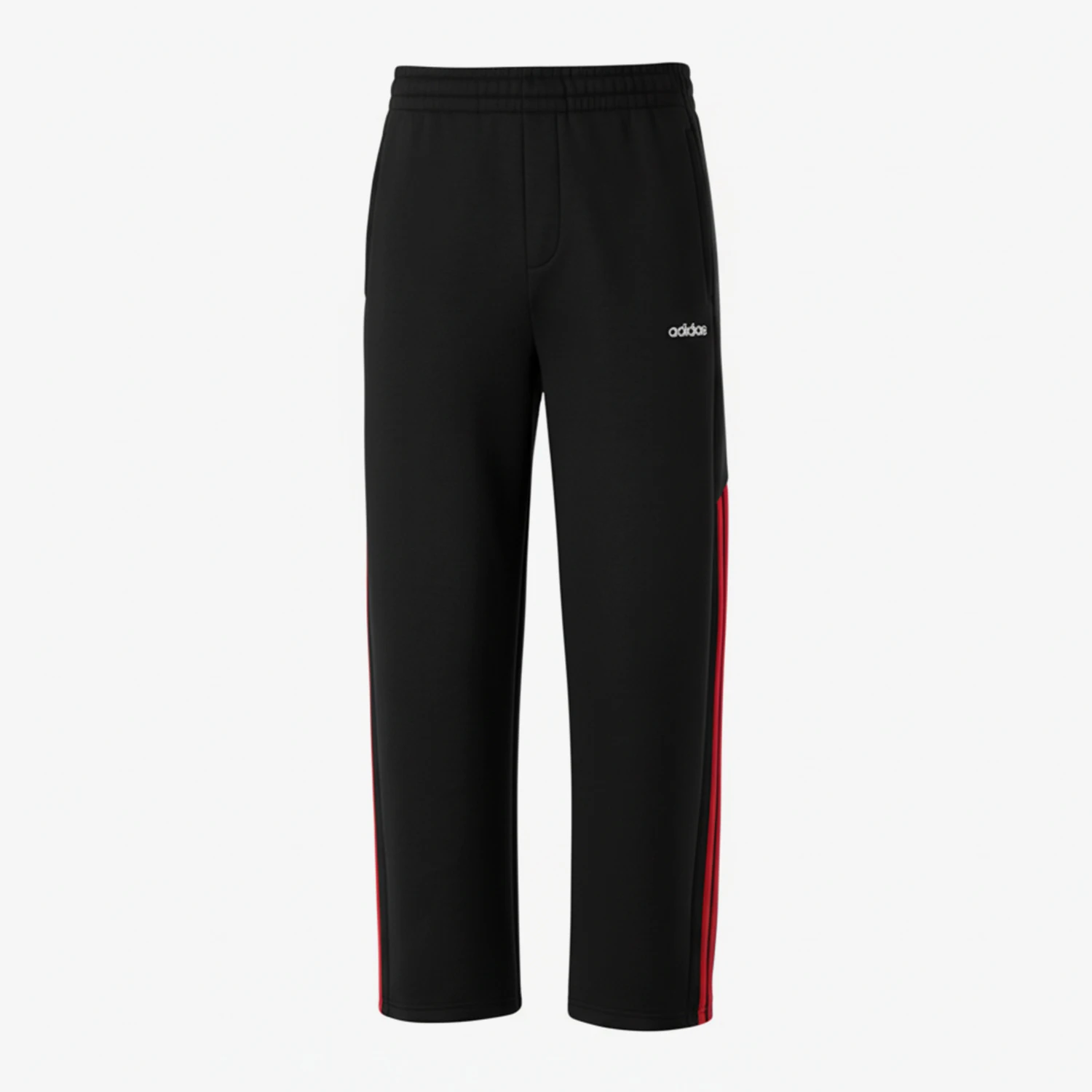 Adidas genuine autumn and winter men's plush comfortable loose running pants KQ7873