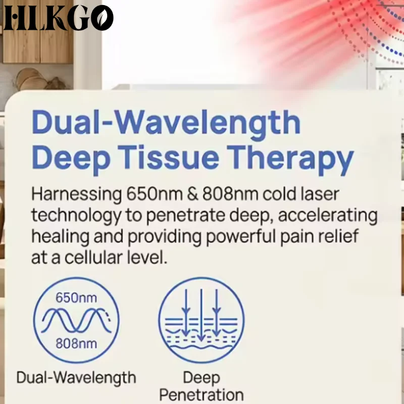 

Medical Grade 5W 808nm Class IV Laser Device NIR Light for Deep Tissue Pain Management Nerve Repair Home Use