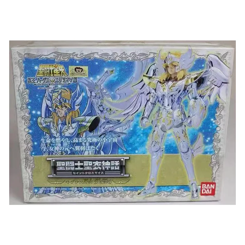 Original BANDAI Saint Cloth Myth God Saint Cygnus Hyoga Color In Stock Anime Action Collection Figures Model Toys