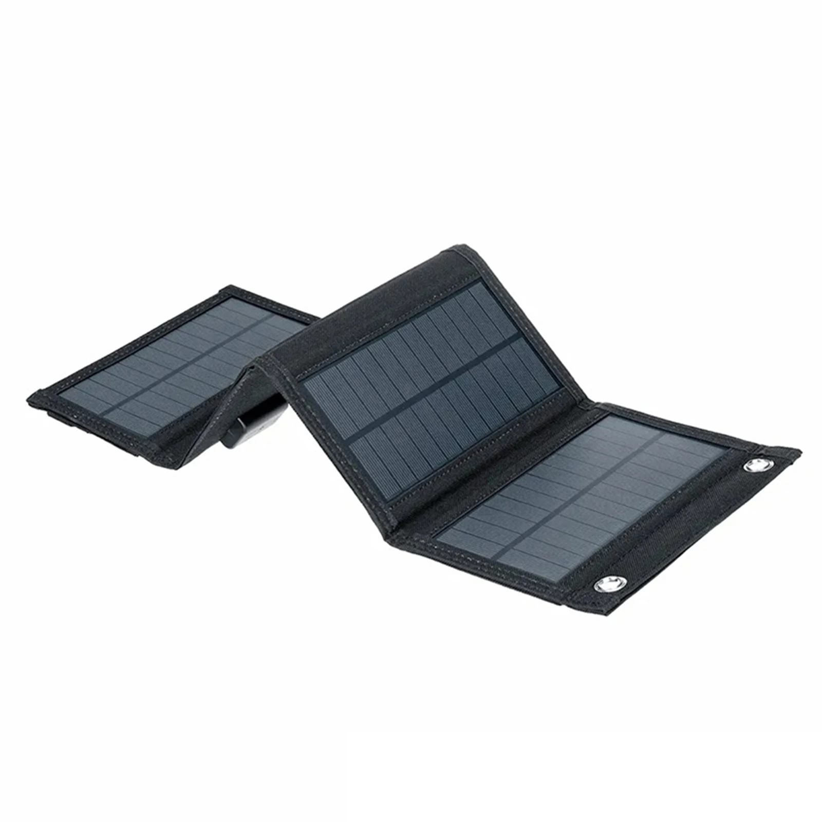 10W Foldable Solar Panel USB 5V Solar Charger Portable Solar Cell Outdoor Phone Power Bank For Camping Hiking + Cable