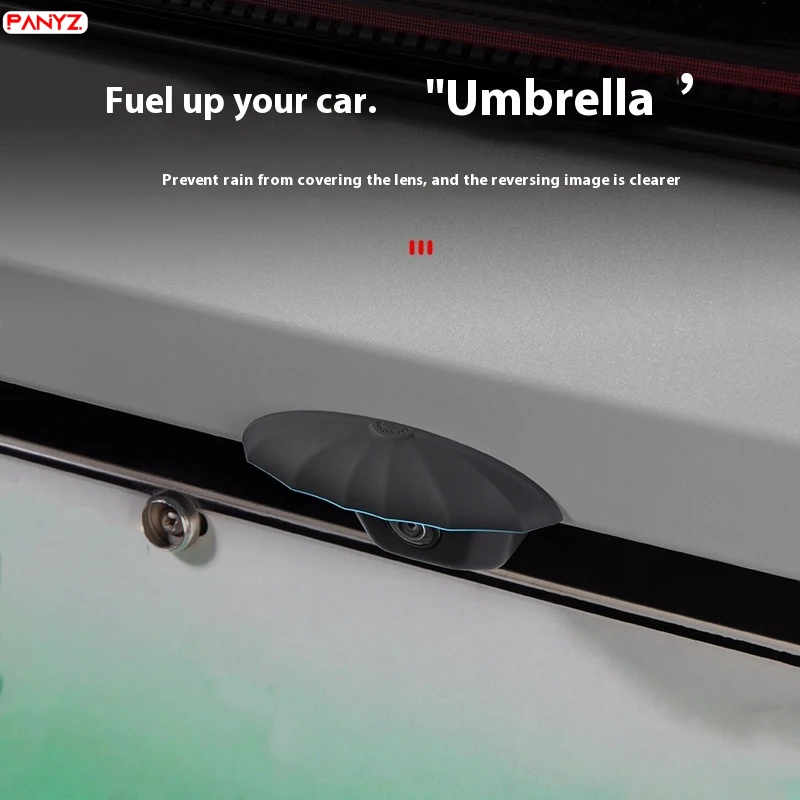 Для Zeekr 009 7X 007 001 автомобильный чехол для камеры заднего вида, водонепроницаемый противодождевой чехол для камеры, защитный безопасный силиконовый чехол для камеры заднего вида