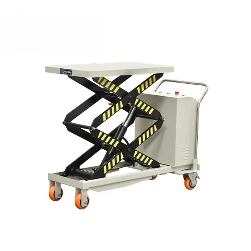 

High Quality 500kg Semi-Electric Scissors Lift Table 1500mm Small Electric Hydraulic Platform CE Certification Versatile