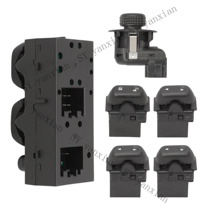 SY+ Power Window Switch, Rearview Mirror , DoorLock Control For FordWindow Regulator<
