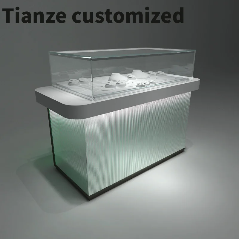 

Customized-design factory jewelry display large capa storage stock jewelry cabinet dressing full length long