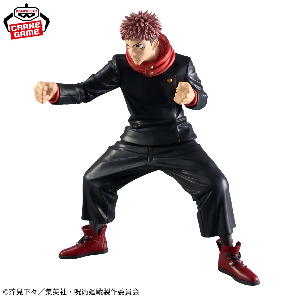 متوفر في المخزون بانداي الأصلي حقيقية بانبريستو أنيمي Jujutsu Kaisen Grandista Itadori Yuji 22 سنتيمتر مجموعات نموذج أرقام لعبة هدية