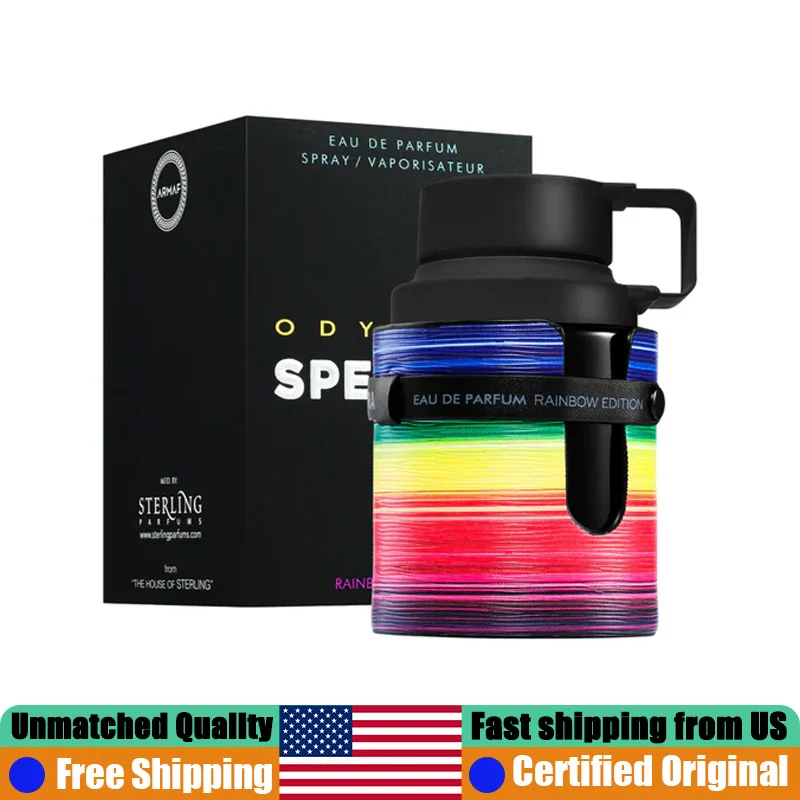 Armaf Odyssey Spectra Eau de Parfum Spray 3.4 Ounce Original Arab Perfumes Natural Long-Lasting Oriental Spicy Unisex Cologne