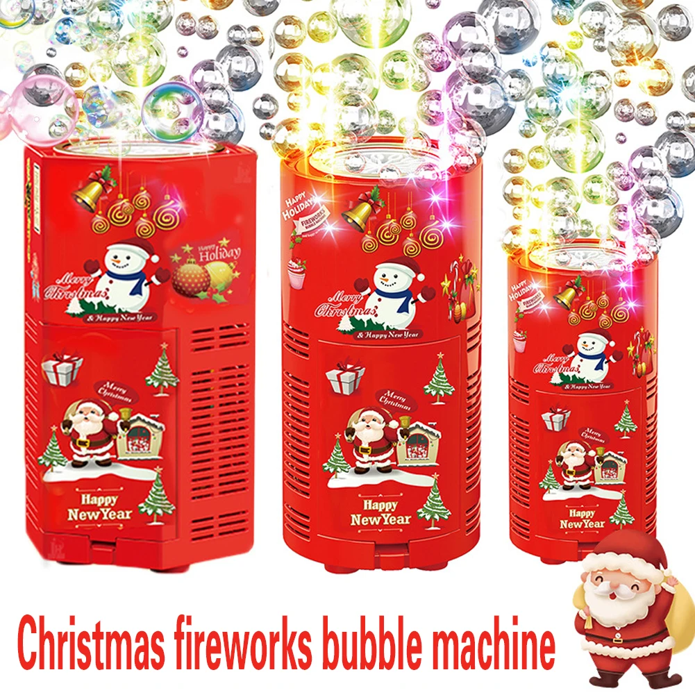 Multi-hole Firework Bubble Machine Personalized Bubble Blowing Toys For Wedding Spring Festival