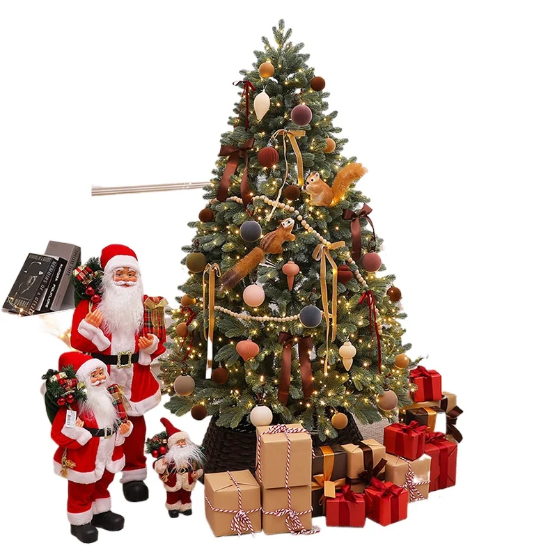 

Automatic tree encryption large home living room ornament DIY Christmas tree set Christmas decorations