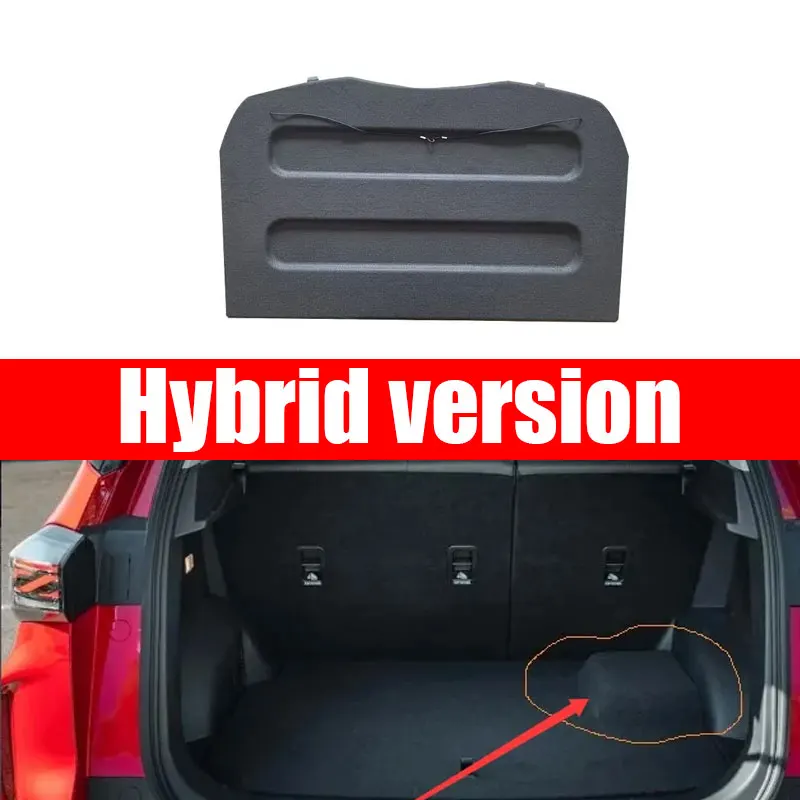 Rear Trunk Curtain Trunks Partition Cover Parcel Shelf Interior  Panel For tiggo 4 5x PRO DR 5.0 2017 to 2025 Car Accessories