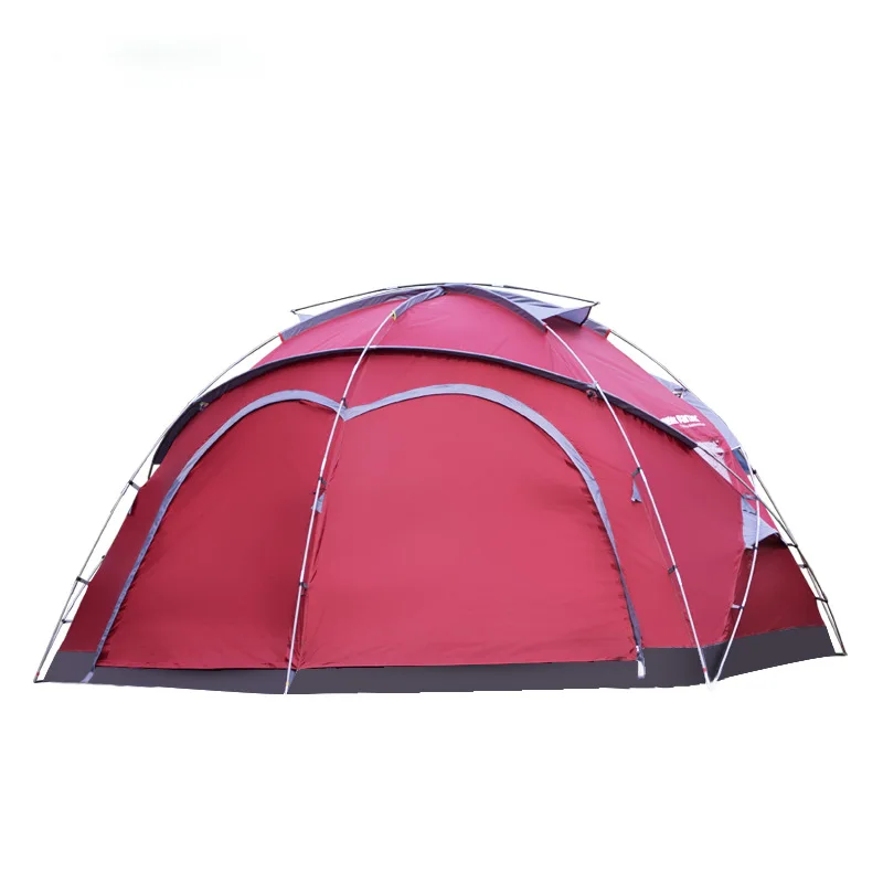 New 5-8-12 Outdoor Luxury Multi-Person Large Dome Tent Outdoor Climbing Park Grassland Yurt Canopy Tent 1Room With Big Space